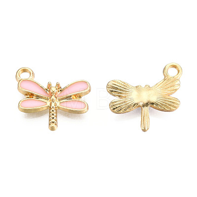 Light Gold Plated Alloy Charms ENAM-T009-02E-1