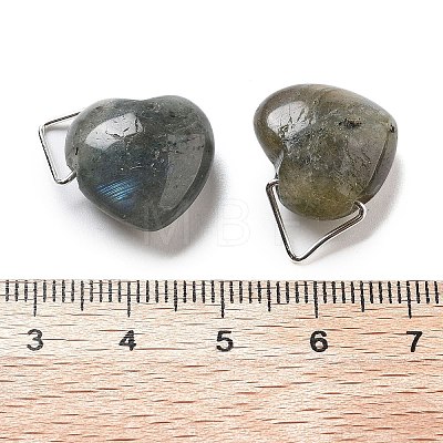 Natural Labradorite Pendants G-K371-02P-03-1