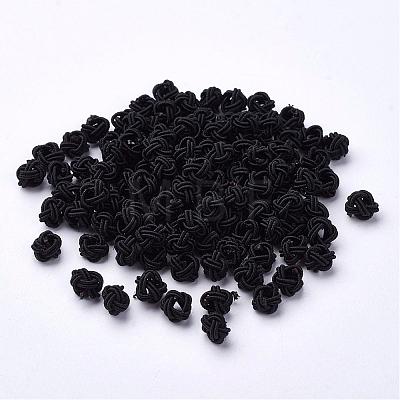 Polyester Weave Beads WOVE-N002-05-1