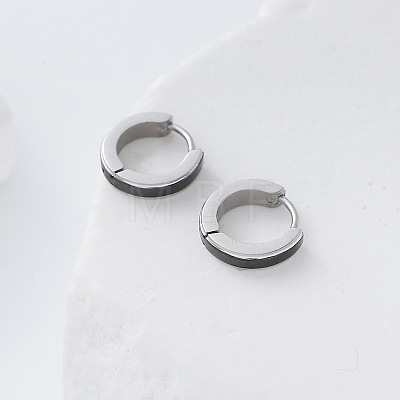 304 Stainless Steel Hoop Earrings XQ3729-1