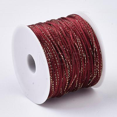 Metallic Stain Beads String Cords NWIR-R024-192-1