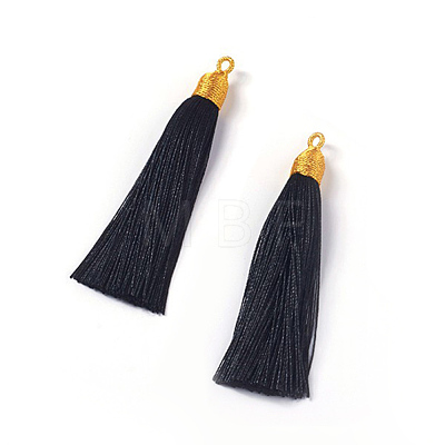 Nylon Tassel Big Pendants FIND-F008-F11-1