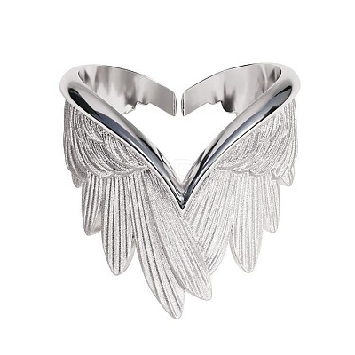 Wing Alloy Adjustable Cuff Open Rings FS-WG6CA92-01-1