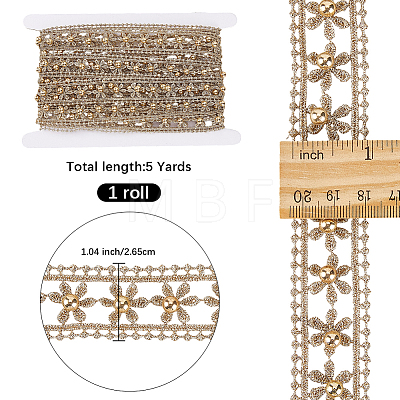 5 Yards Filigree Ribbon OCOR-GF0004-93B-1