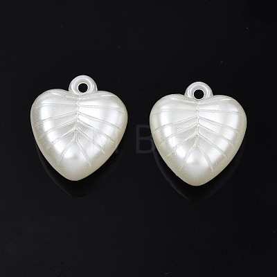 ABS Plastic Imitation Pearl Pendants KY-T023-010-1