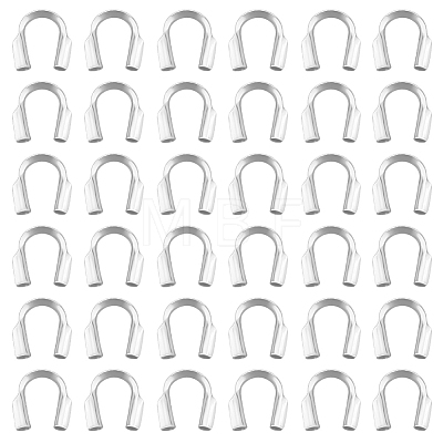 40Pcs 925 Sterling Silver Wire Guardian STER-GO0001-30-1