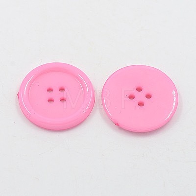 Acrylic Sewing Buttons BUTT-E076-D-09-1