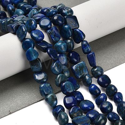 Natural Lapis Lazuli Beads Strands G-P497-01E-03B-1