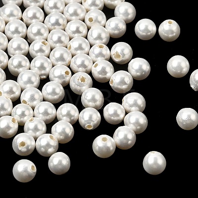 Electroplated Shell Pearl Beads BSHE-B008-05A-4mm-1
