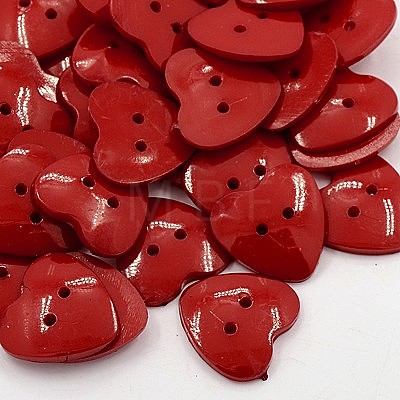 Acrylic Sewing Buttons for Costume Design BUTT-E085-D-01-1