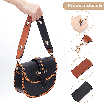 Imitation PU Leather Bag Straps DIY-WH0304-025B-1