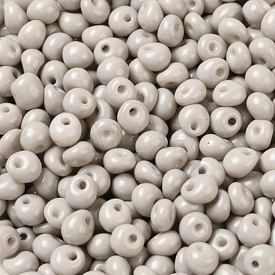 6/0 Opaque Baking Paint Glass Seed Beads X1-SEED-M012-02A-10-1