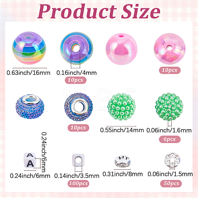 DIY Beads Findings Kits DIY-BM0002-25-1