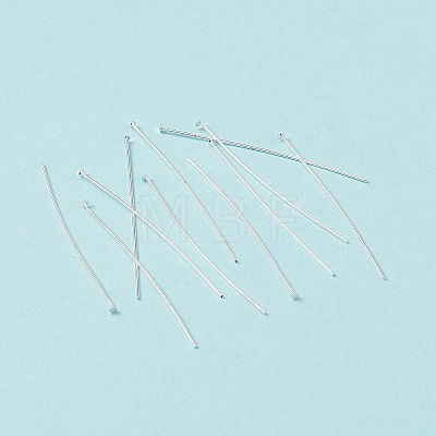 Brass Flat Head Pins X-KK-WH0058-03D-S-1