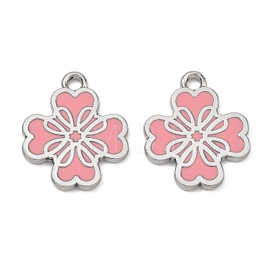 Alloy Enamel Pendants ENAM-G235-06P-04-1