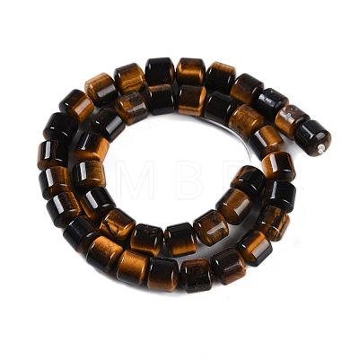 Natural Tiger Eye Beads Strands G-L604-E03-01-1