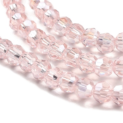 Transparent Glass Beads EGLA-A035-T4mm-B20-1