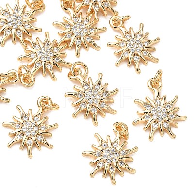 SHEGRACE Brass Clear Cubic Zirconia Pendants XGRQ3K123-534G-1