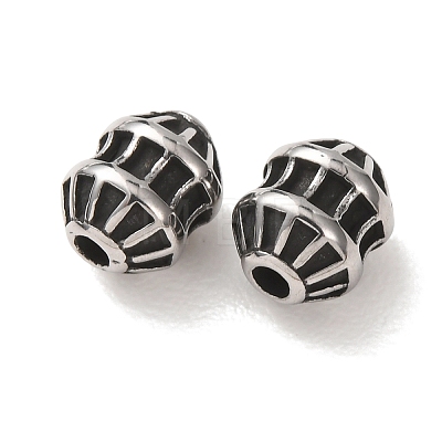 304 Stainless Steel Beads SA-CBA9DCB-07AS-1