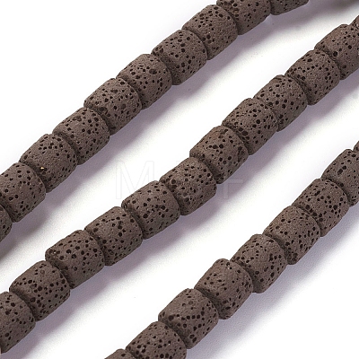 Natural Lava Rock Beads Strands G-F671-04A-05-1
