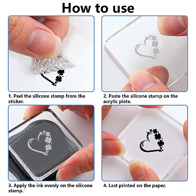 Custom PVC Plastic Clear Stamps DIY-WH0439-0236-1