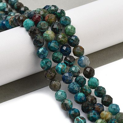 Natural Chrysocolla Beads Strands G-G927-15C-1