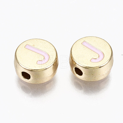 Alloy Enamel Beads X-ENAM-S122-029J-RS-1