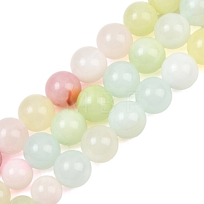 Natural Green Jade Graduated Beads Strands GG-CBA2AE1-A06-C-1