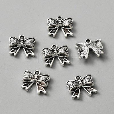 Tibetan Style Alloy Charms FIND-CJC0007-63-1