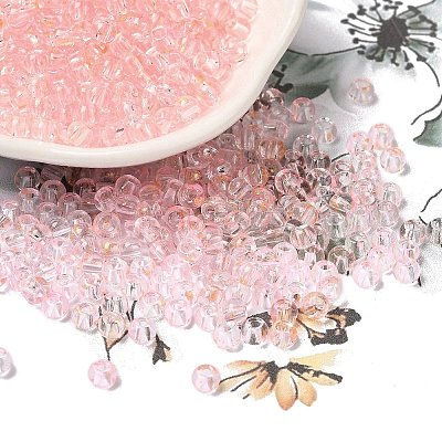 Transparent Colours Glass Round Beads SEED-F006-05A-11-1