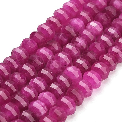 Dyed Natural White Jade Beads Strands GG-CBA9106-01E-1