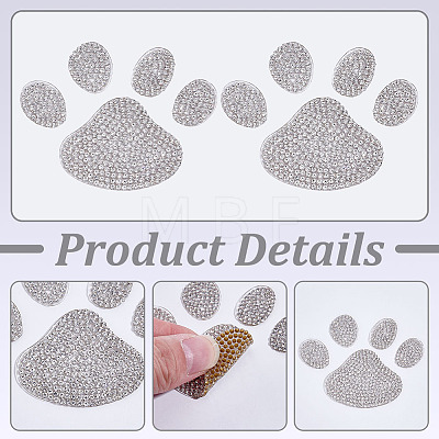 12 Bags Footprint Hotfix Rhinestone PATC-ME0001-45-1
