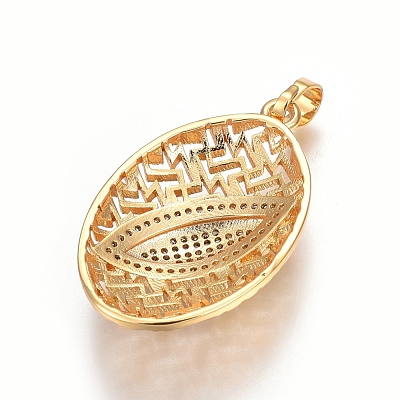 Brass Micro Pave Cubic Zirconia Jewelry Sets SJEW-F189-04G-1