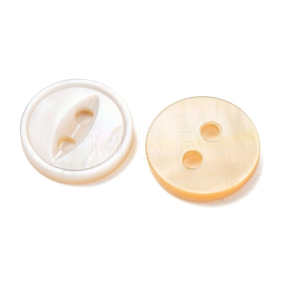 Cat Eye Style Natural Shell Buttons LS-SH-CBAA69B-01D-1