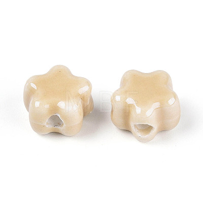 Handmade Porcelain Bead PORC-N011-04D-01-1