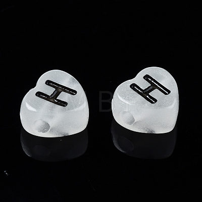 Luminous White Smoke Acrylic Beads MACR-S273-69-1