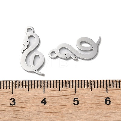 304 Stainless Steel Pendants STAS-Q303-20P-1