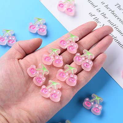 Transparent Acrylic Beads MACR-S374-04B-06-1