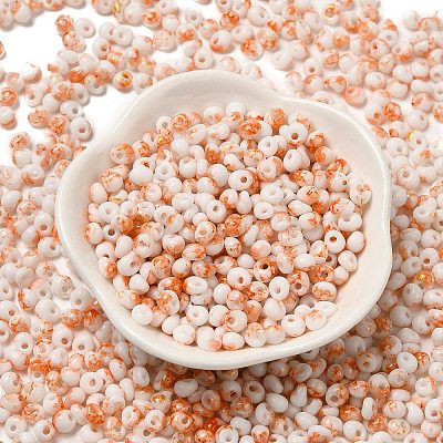 Baking Paint Glass Seed Beads SEED-F006-01A-10-1