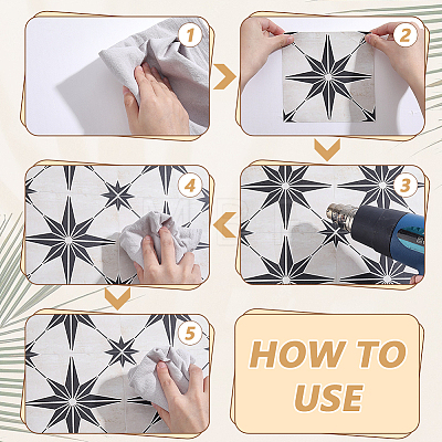 PVC Self Adhesive Stickers DIY-WH0349-585-1