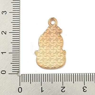 Christmas Kitty Alloy Enamel Pendants X-ENAM-I060-02C-1