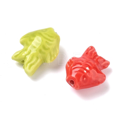 Handmade Porcelain Beads PORC-A030-01B-1