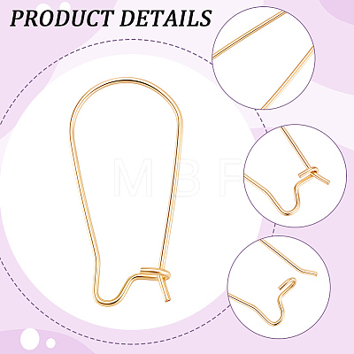 120Pcs 304 Stainless Steel Hoop Earrings STAS-BBC0009-67-1