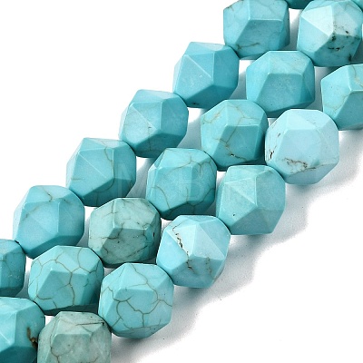 Natural Magnesite Beads Strands G-P598-B01-03-1