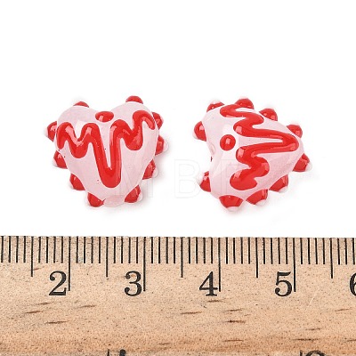 Handmade Lampwork Beads LAMP-D003-02B-1