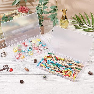 Transparent Plastic Bead Containers CON-WH0073-75-1