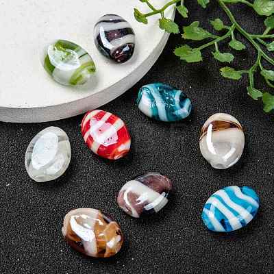 Handmade Lampwork Beads LAMP-S050-M-1