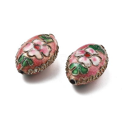 Handmade Cloisonne Beads CLB-Q002-09D-1