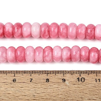 Natural White Jade Beads Strands G-Q613-01F-35-1