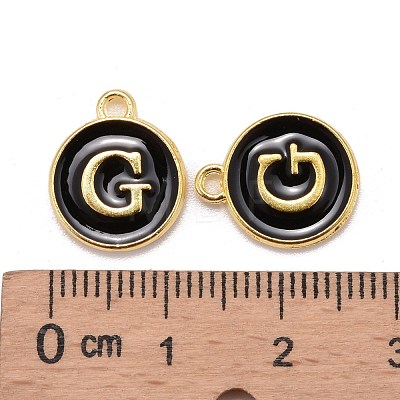 Golden Plated Alloy Charms ENAM-S118-02G-1